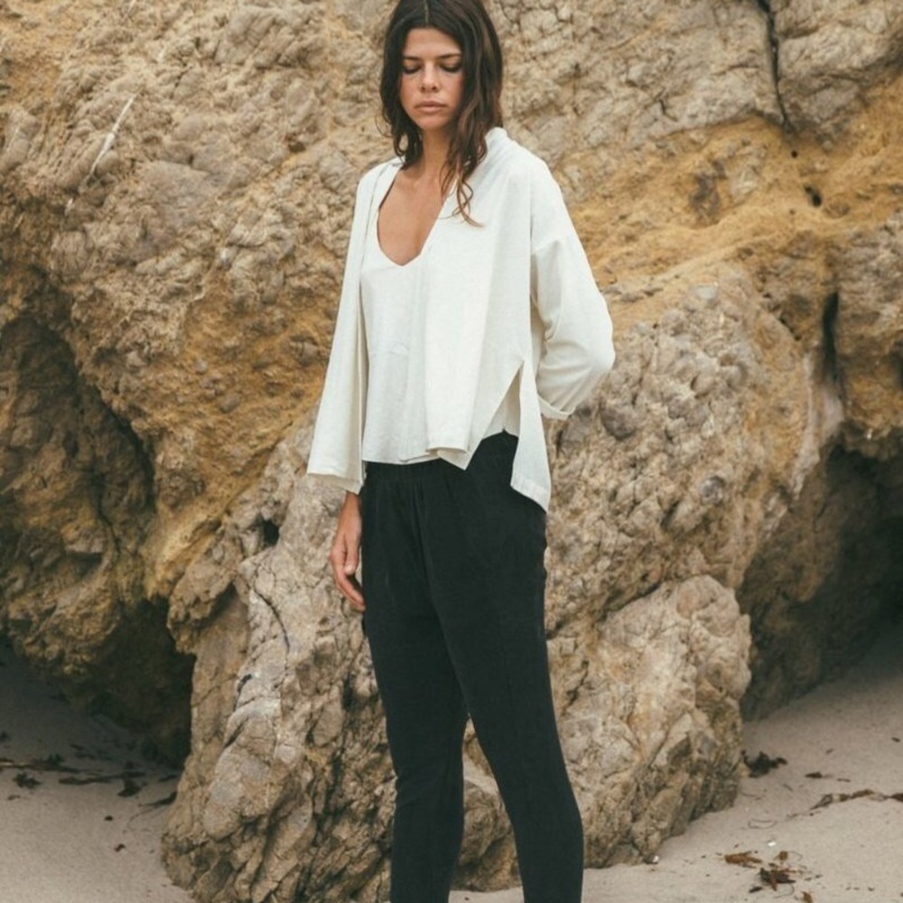 Ozma drape pants cupro